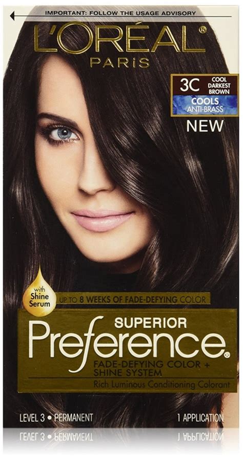 loreal dark brown hair dye|loreal hair dye brown shades.